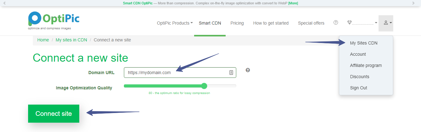5 easy steps to connect WebP to Ubercart: pic #3